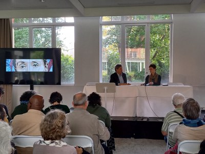 intervention de Soeur Sophie Mathis à la maison Paul VI