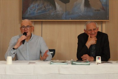 conférence du cardinal Matteo Zuppi, archevêque de Bologne