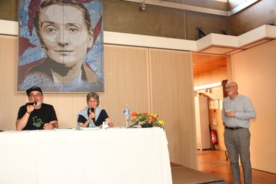 Soeur Gudrun, xavière à Créteil, traduit le témoignage du pasteur Matthias Eichbauer. de Münster