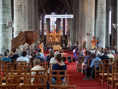 récital de Stéphanie Lefebvre dans l'église St Maurice à Lille